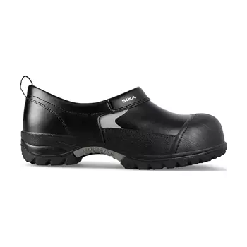 Sika Superclog safety clogs with heel cover S3, Black