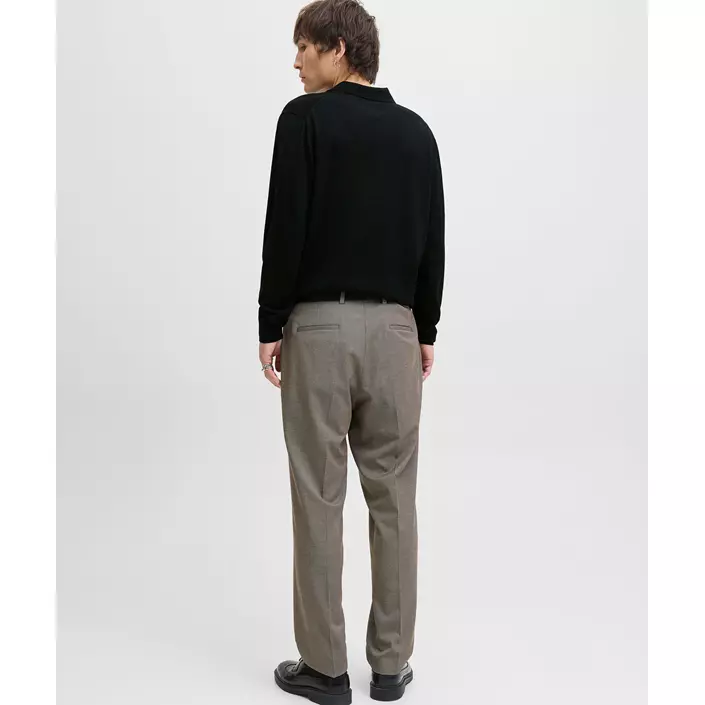 Jack & Jones Premium JPRBLAMERINO stickad tröja med merinoull, Black, large image number 2