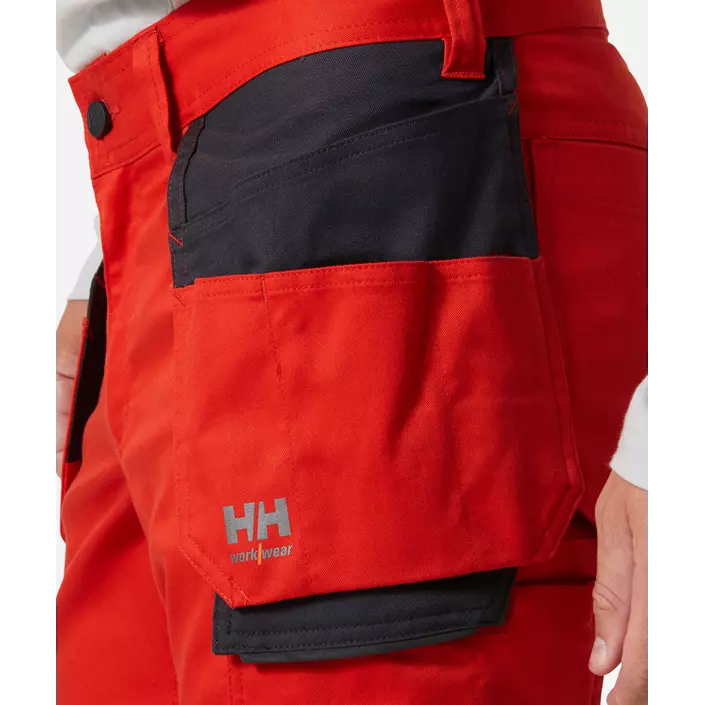 Helly Hansen Manchester work trousers, Alert red/ebony, large image number 4