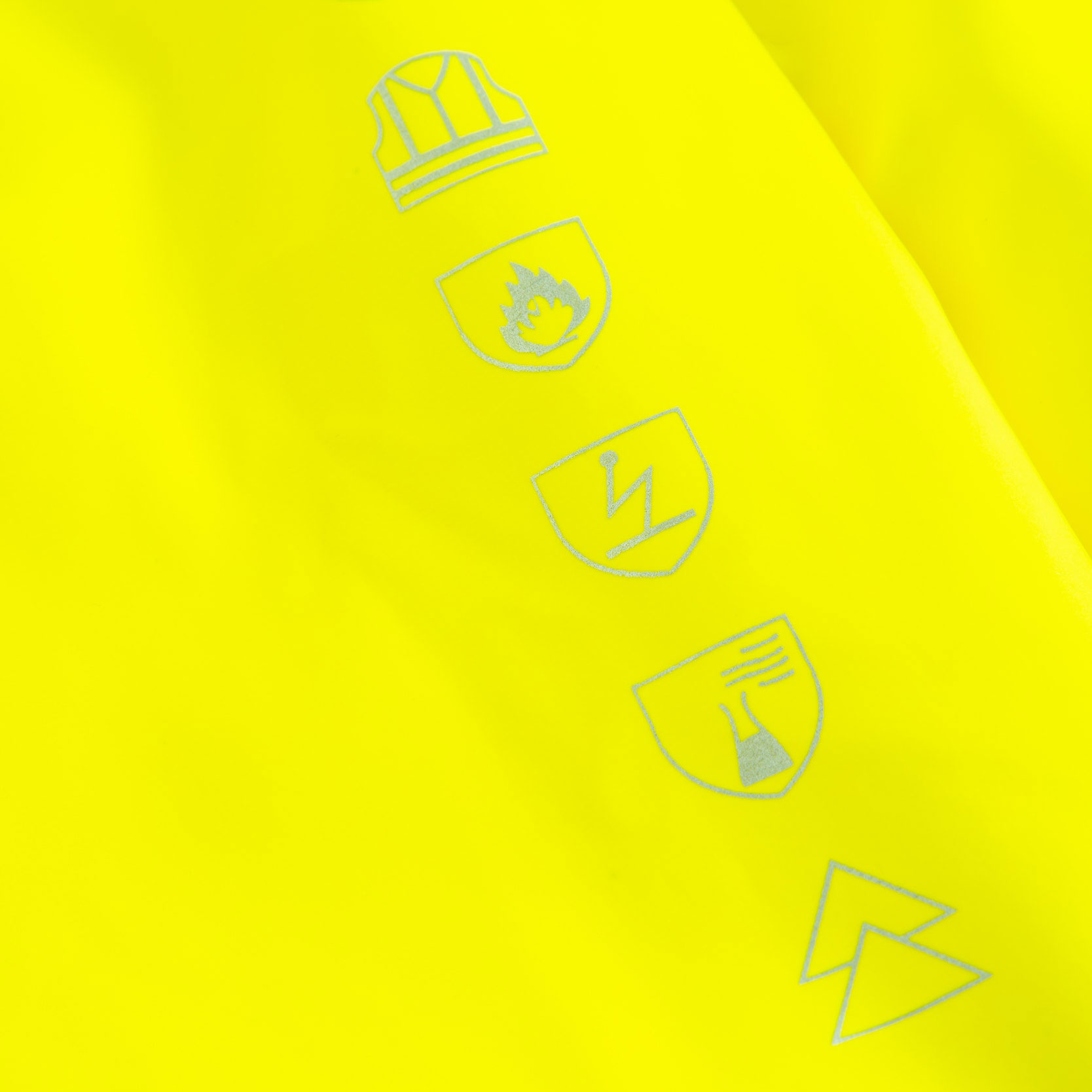 Lyngs&oslash;e Multinorm regnoveralls, Hi-Vis&nbsp;Gul, large image number 2