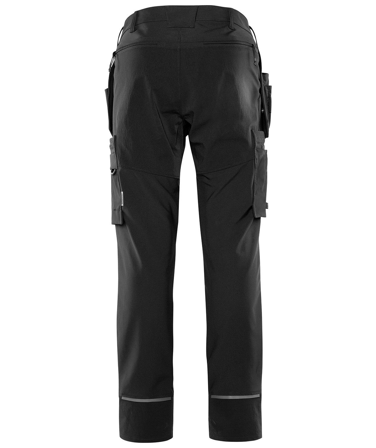 Fristads women's craftsman trousers 2599 LWS full stretch, Black, large image number 3