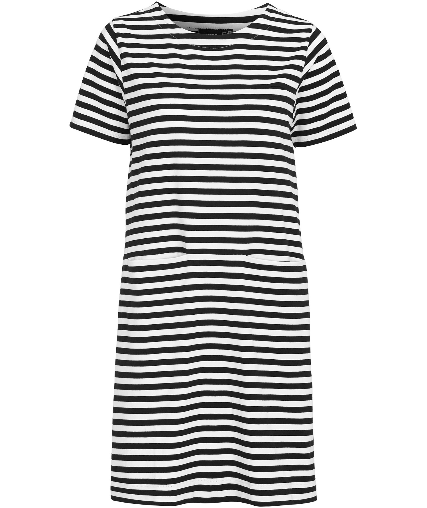 Hejco Melissa dress, Black/White Striped