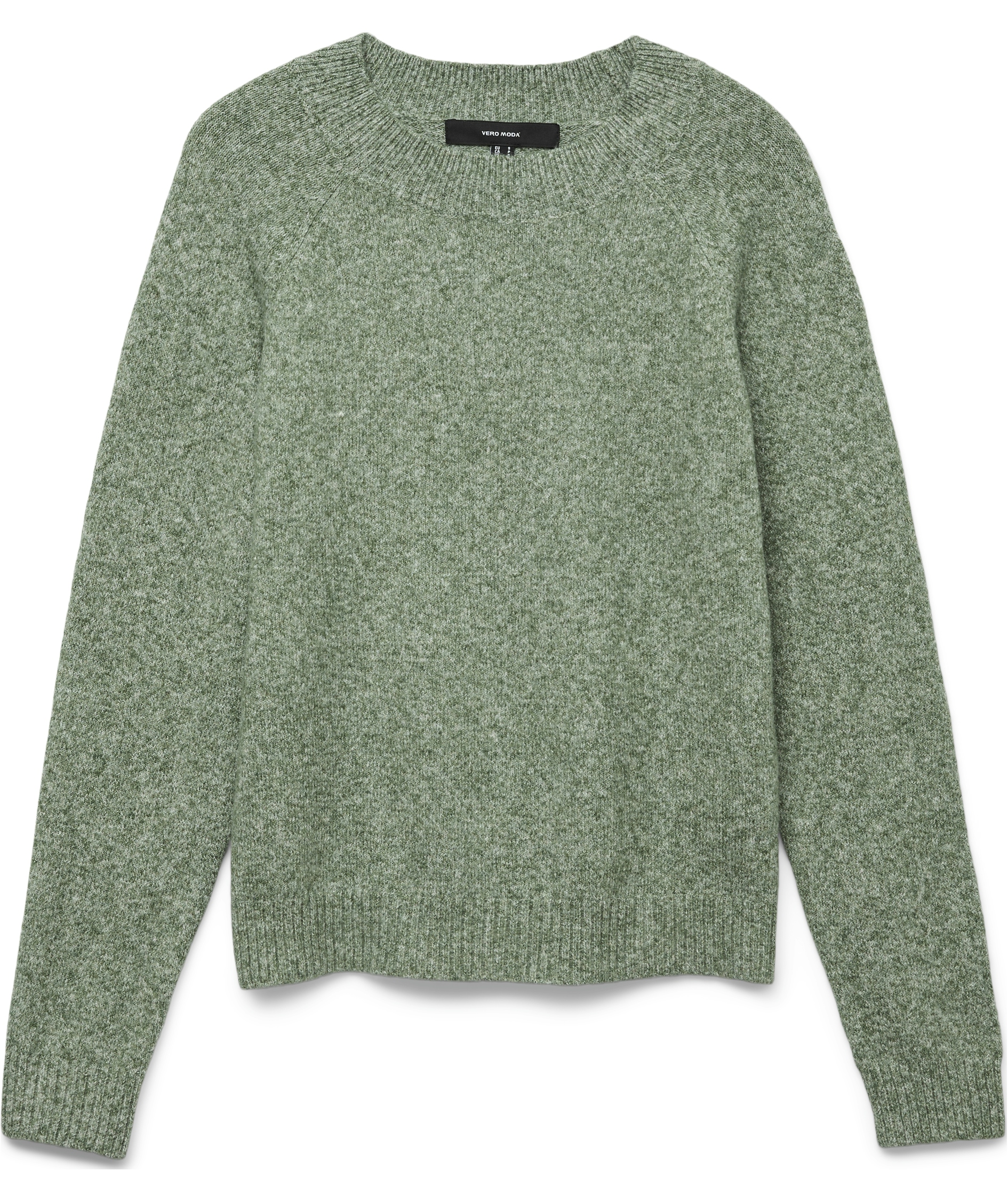 Vero Moda VMDOFFY women's knitted pullover, Laurel Wreath Melange, Laurel Wreath Melange, swatch