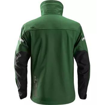 Snickers AllroundWork softshell jacket 1200, Forest green/black