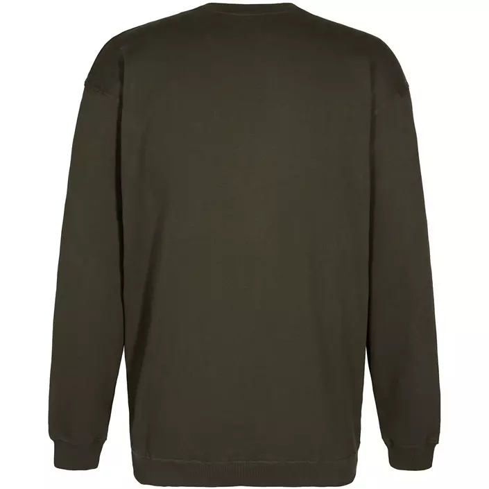 Engel collegetröja/sweatshirt, Forest green, large image number 1