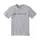 Carhartt Workwear dame T-shirt, Heather Grey, Heather Grey, swatch