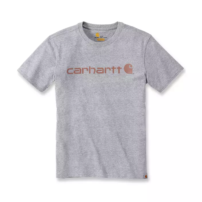 Carhartt Workwear dame T-shirt, Heather Grey, large image number 0