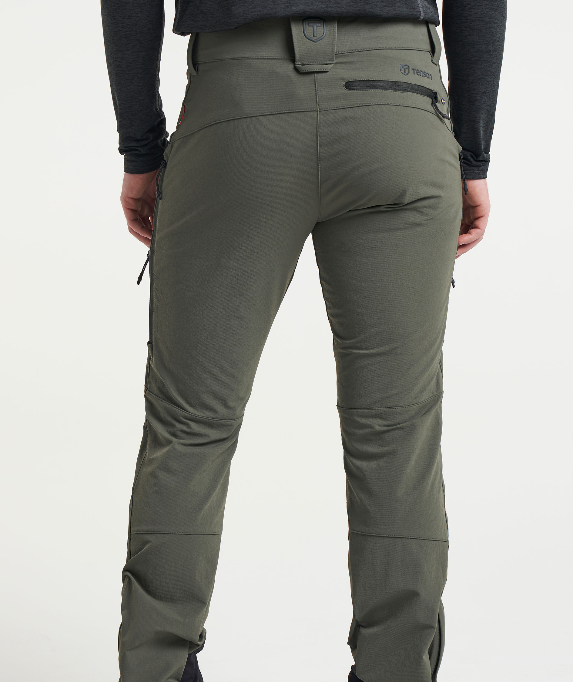Tenson TXlite Flex trousers, Dark Olive, large image number 9
