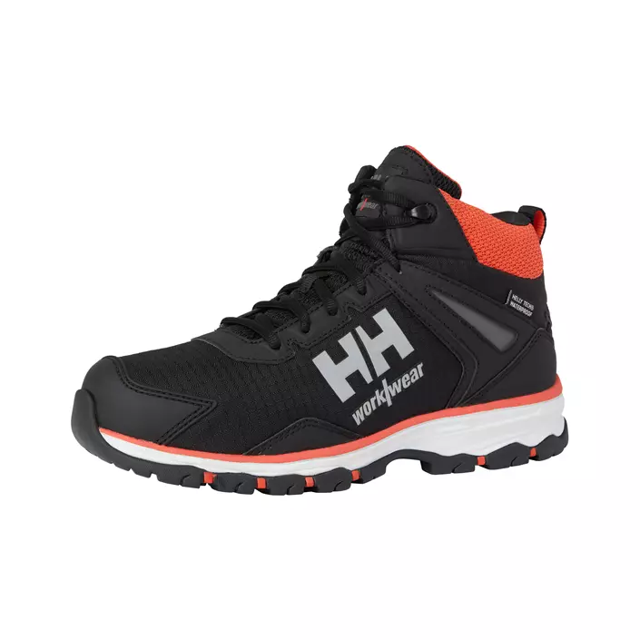 Helly Hansen Chelsea Evo 2 Mid work boots O2, Black/Orange, large image number 3