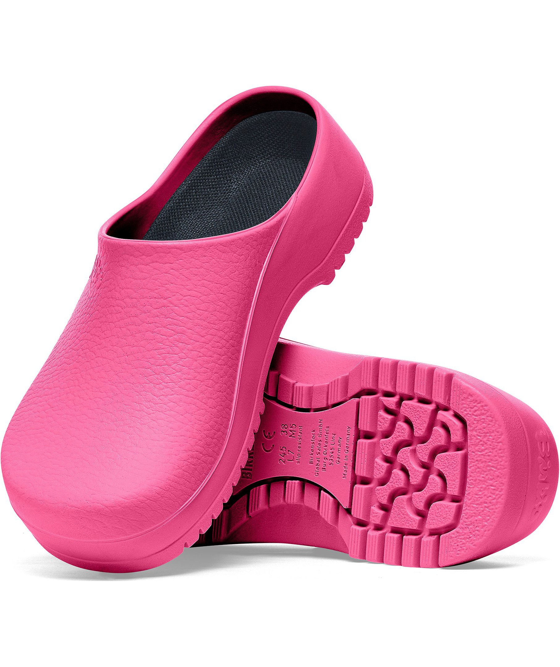 Birkenstock Super Birki Fusion PU Regular fit Damen Clogs Raspberry Sorbet