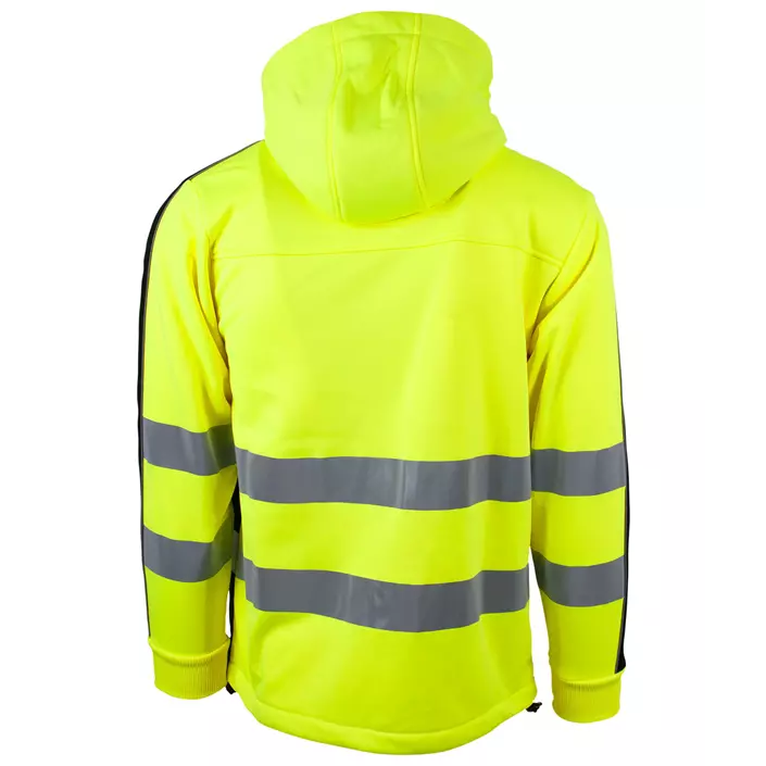 YOU Halmstad hooded jacket, Hi-Vis Yellow, large image number 1