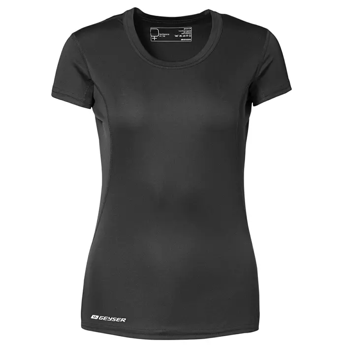 GEYSER Running T-shirt Woman Active, Black, large image number 0