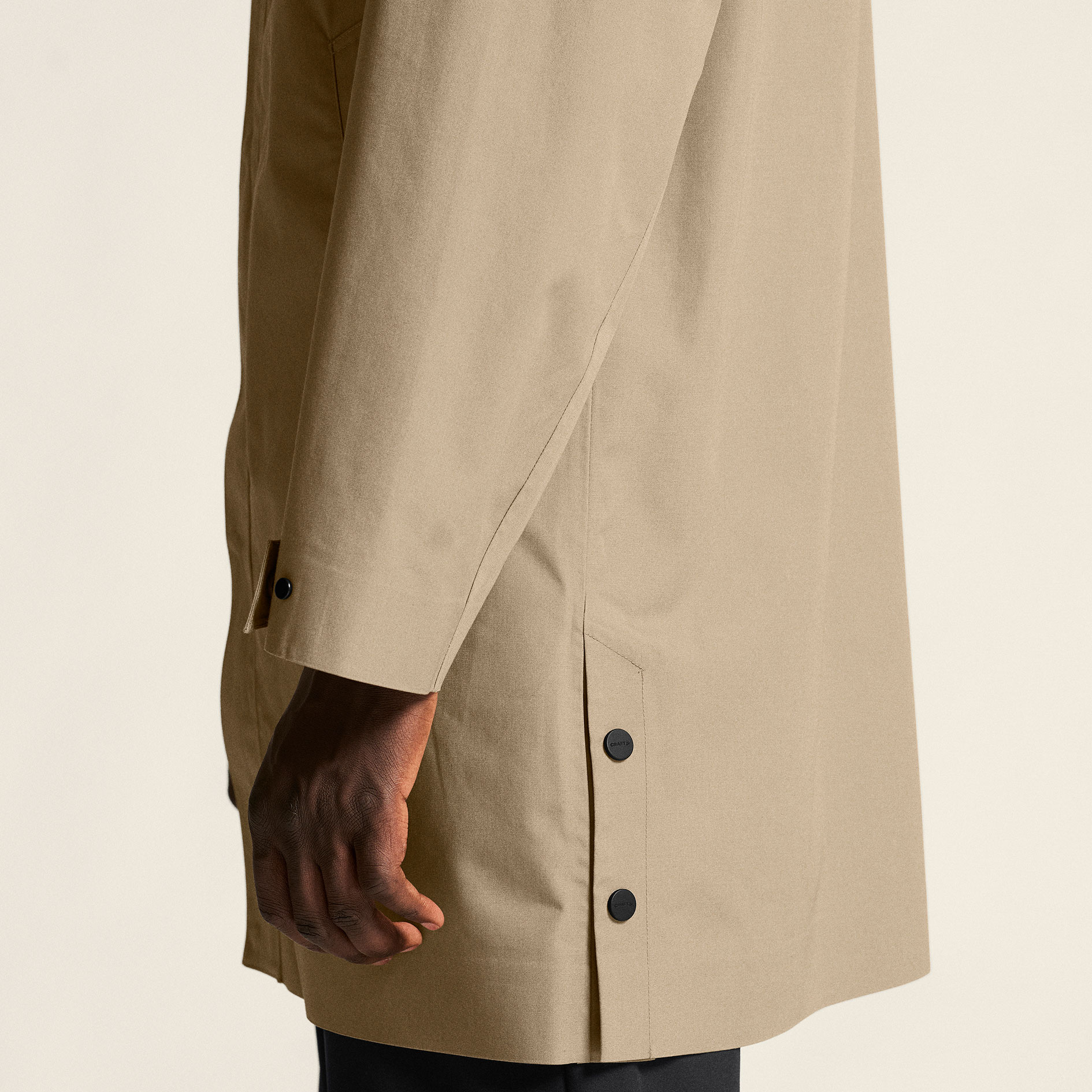 Craft Urban parkas skaljacka, Taupe, large image number 8