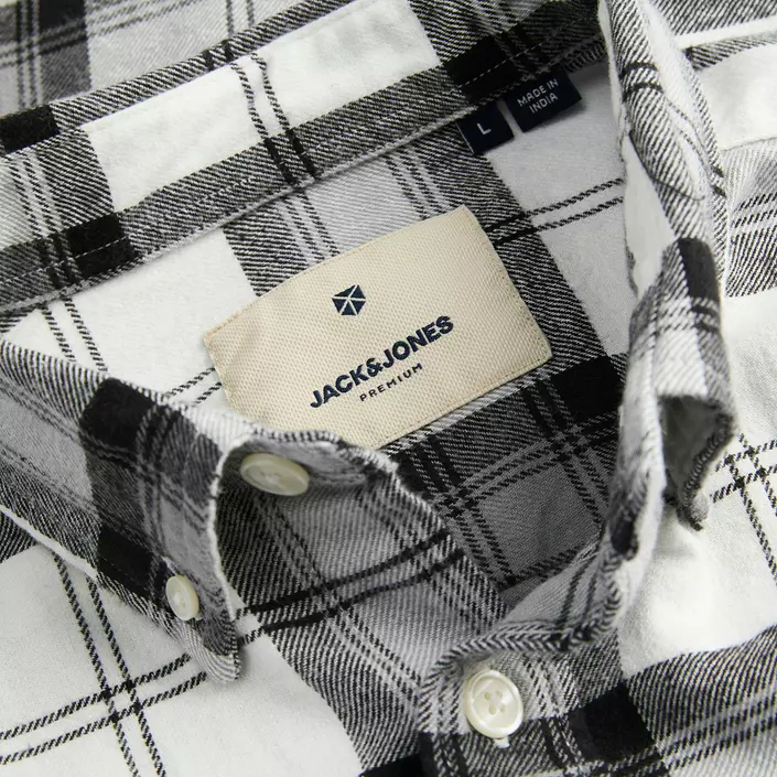 Jack & Jones Premium JPRBLUBROOK CHECK skjorte, Black, large image number 4