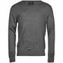 Tee Jays knitted Strickpullover, Grau Melange Tee Jays knitted Strickpullover, Grau Melange