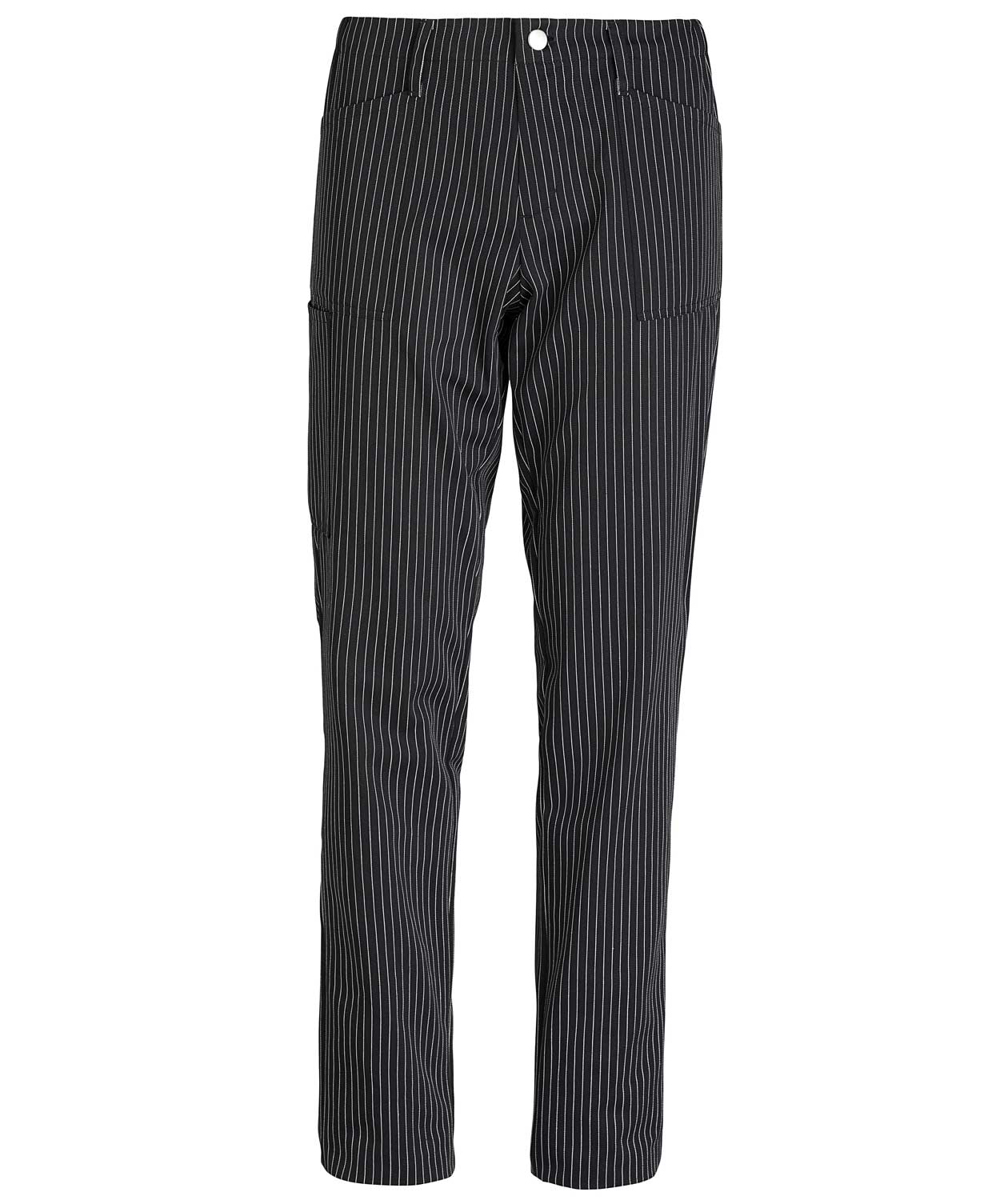 Kentaur  trousers, Black/White Striped, large image number 0