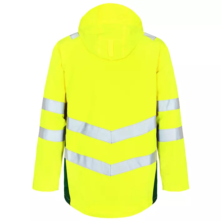 Engel Safety parka skaljakke, Hi-vis Gul/Grøn, large image number 1