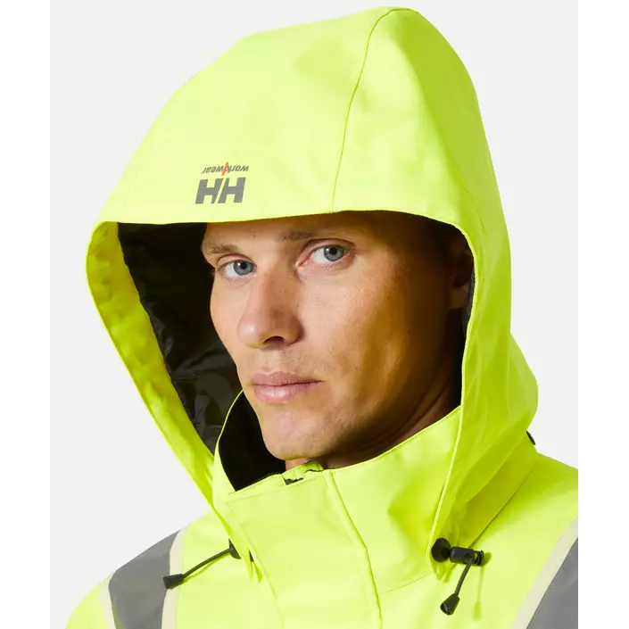 Helly Hansen UC-ME winter coverall, Hi-vis yellow/Ebony, large image number 4
