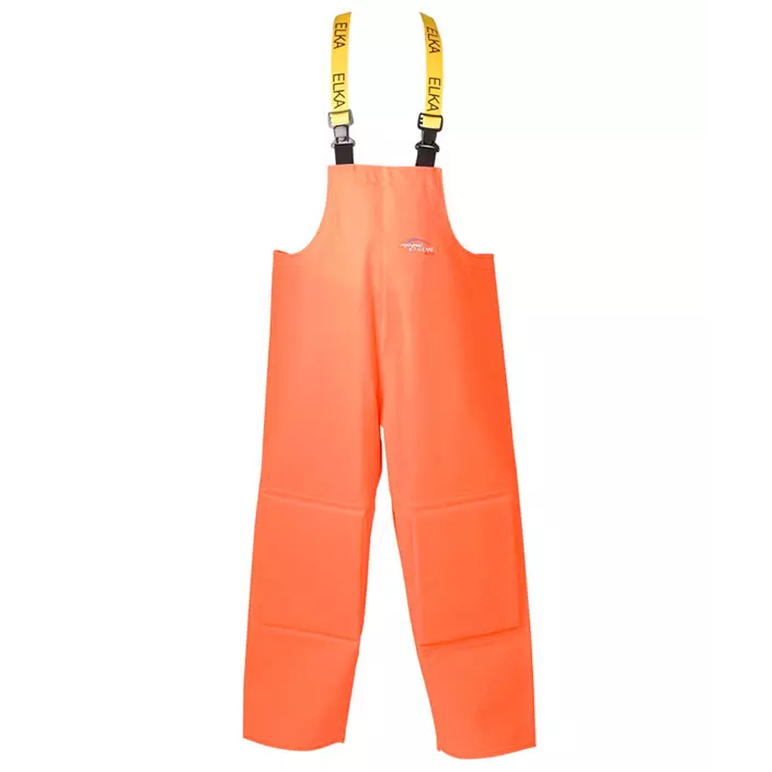 Elka Fishing Extreme PVC Heavy Regenlatzhose, Hi-vis Orange, large image number 0