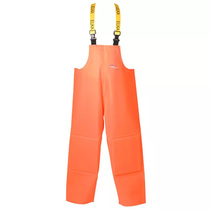 Elka Fishing Extreme PVC regnselebukse, Hi-vis Orange, large image number 0