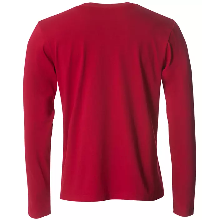 Clique Basic-T langærmet T-shirt, Red, large image number 1