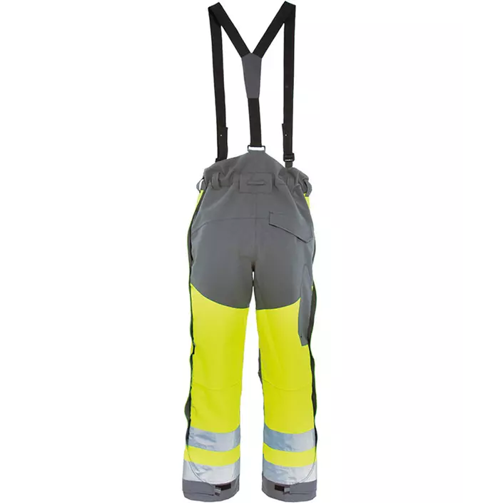 Tranemo CE-ME shell trousers, Hi-vis Yellow/Grey, large image number 1