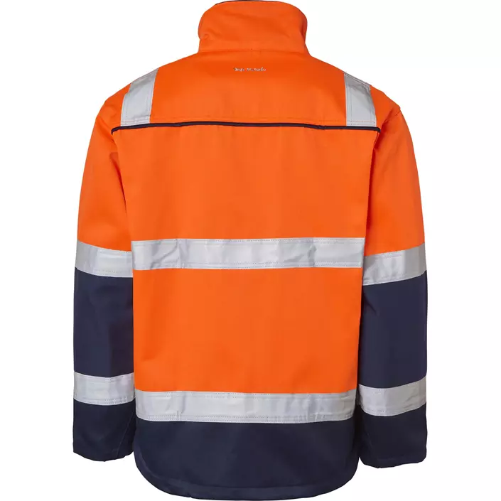 Top Swede Arbeitsjacke 3816, Hi-Vis Orange/Navy, large image number 1