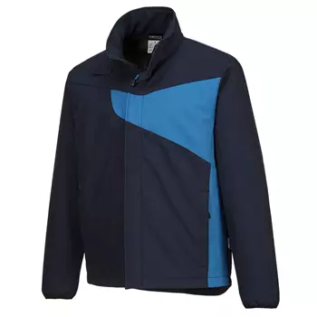 Portwest PW2 softshell jacket, Marine/Royal Blue