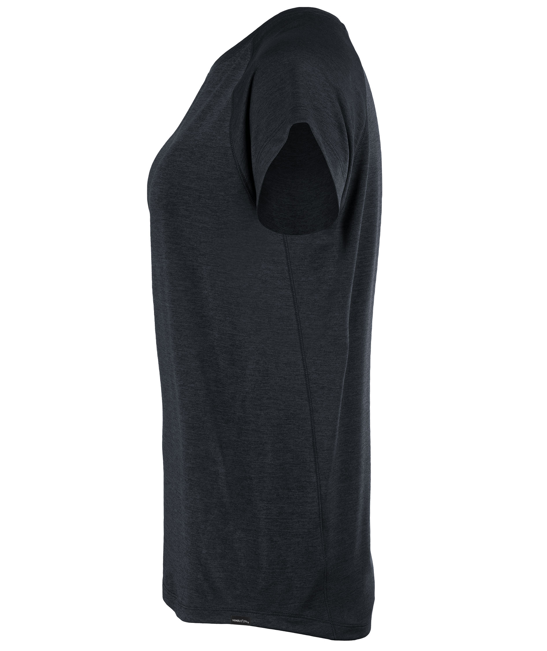 Nimbus Play Peyton dame T-skjorte, Svart melange, large image number 3