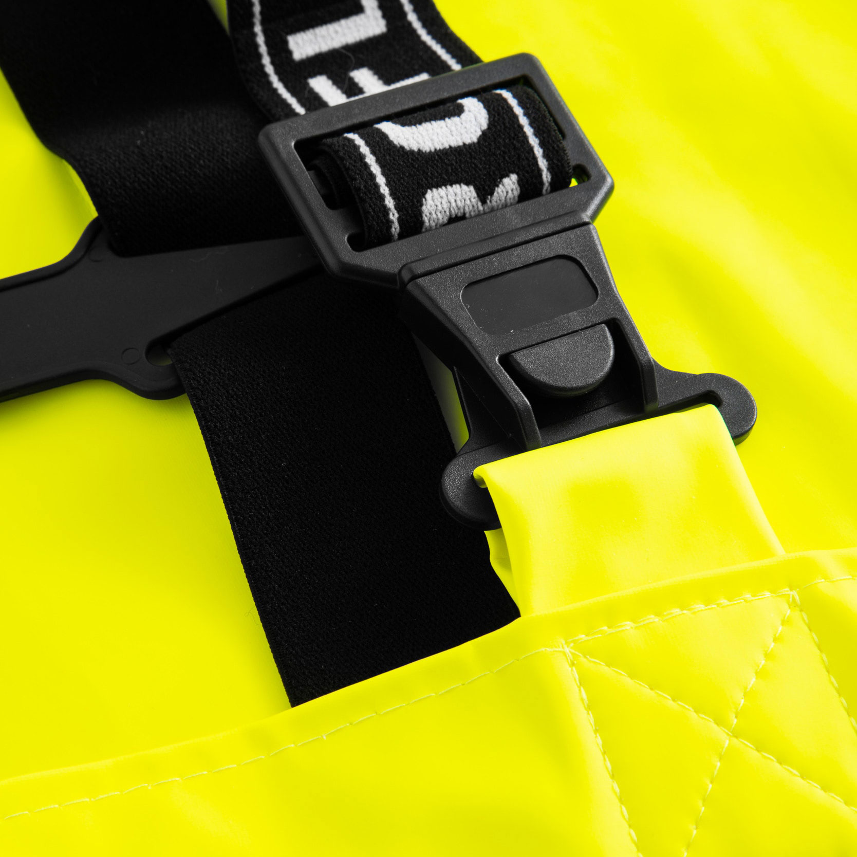 Lyngs&oslash;e Multinorm PU regnh&auml;ngselbyxa, Varsel Gul