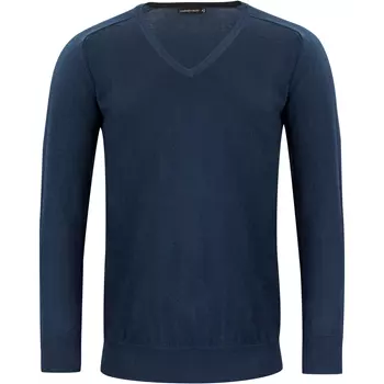 J. Harvest & Frost knitted pullover with merino wool, Navy
