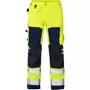 Fristads work trousers 2026, Hi-vis Yellow/Marine