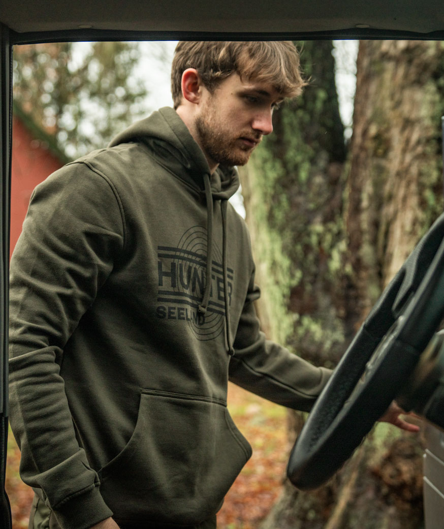 Seeland On Point hoodie, Pine green, large image number 3