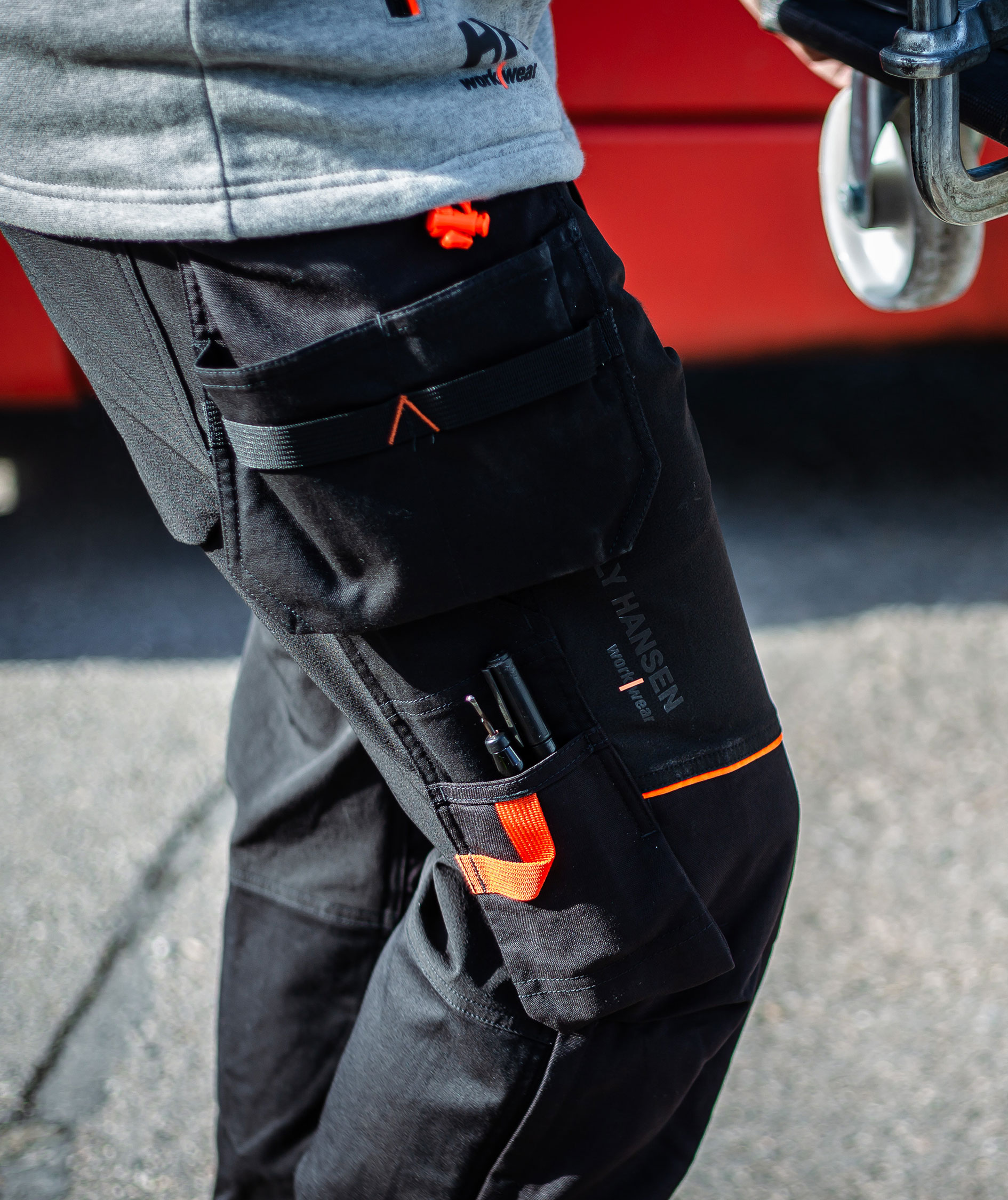 Helly Hansen Chelsea Evo. BRZ arbeidsbukse, Svart, large image number 5