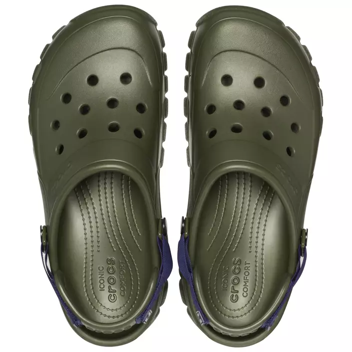 Crocs Offroad Sport Clog, Army green/navy, large image number 4