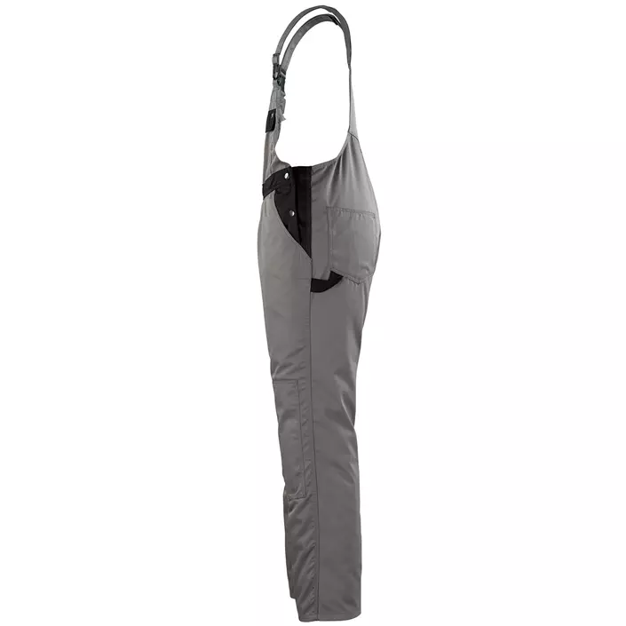 MacMichael Paraguay work bib and brace trousers, Antracit Grey/Black, large image number 1