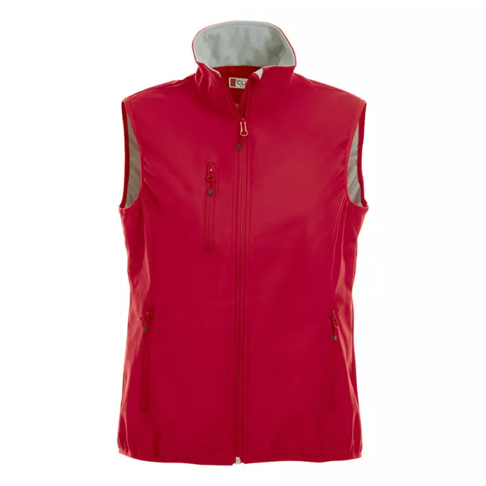 Clique Basic Damen Softshellweste, Rot, large image number 0
