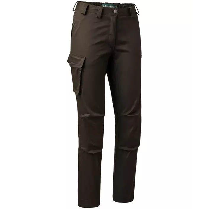 Deerhunter Lady Traveler women's trousers, Chestnut Brown, large image number 0