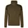 Seeland Cross fleece hoodie med dragkedja, Dark Olive, Dark Olive, swatch