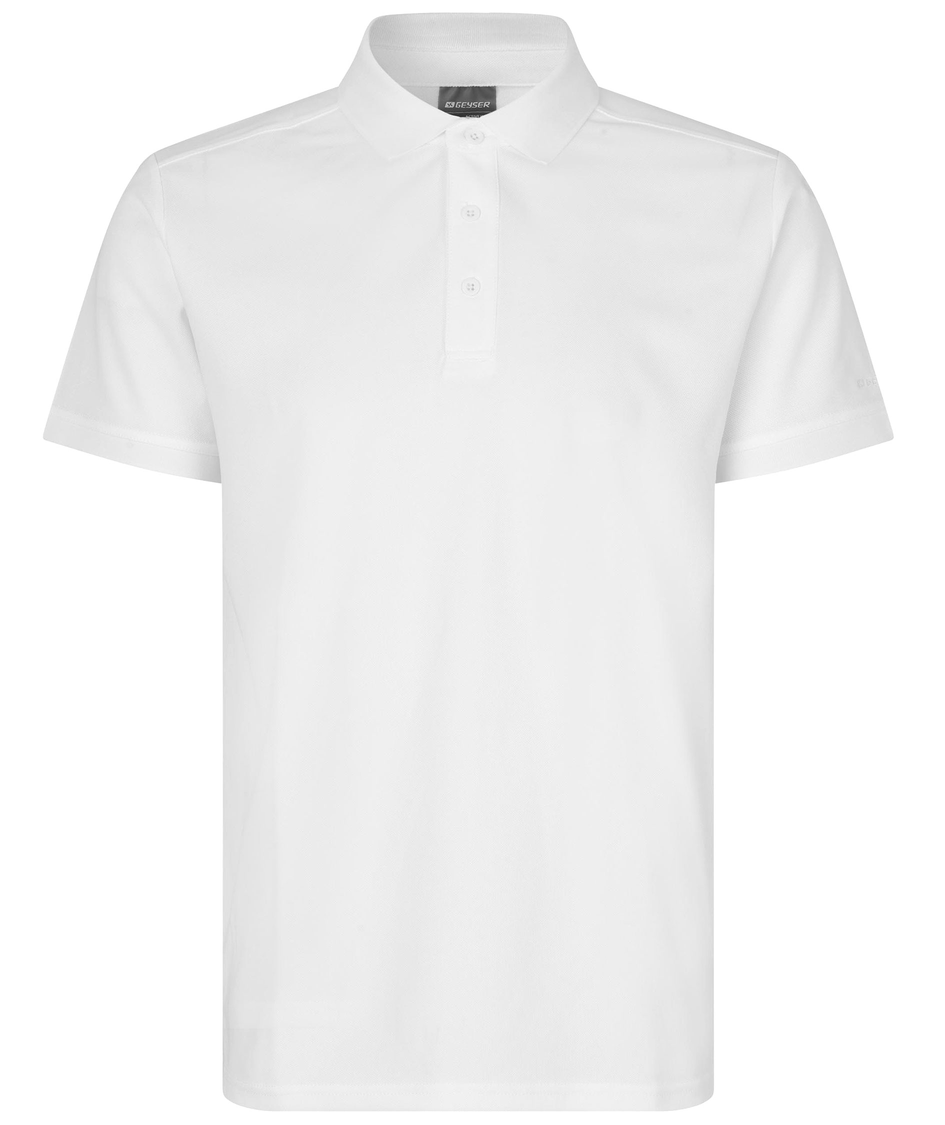 GEYSER functional polo shirt, White, large image number 0