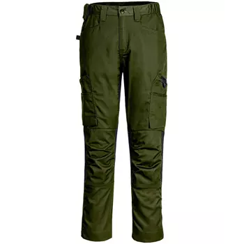 Portwest WX2 Eco work trousers, Olive Green