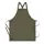 Segers 4577 bib apron, Olive Green, Olive Green, swatch