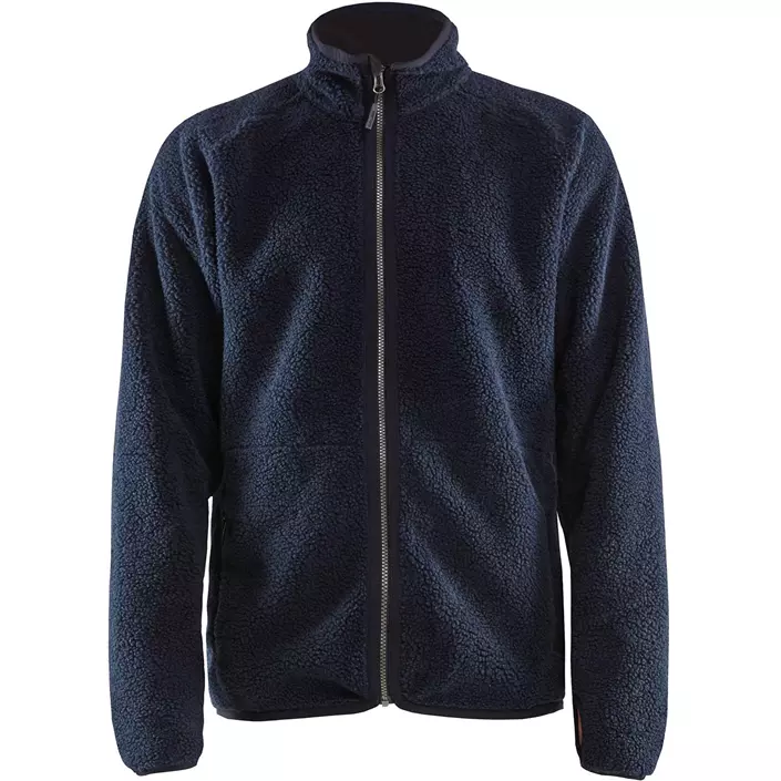Blåkläder fibre pile jacket, Dark Marine Blue, large image number 0