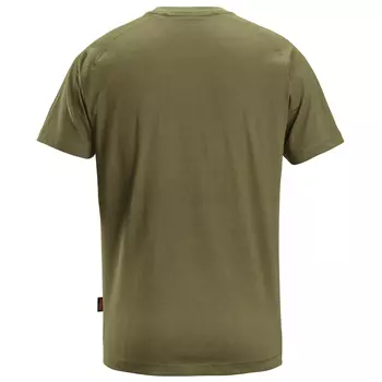 Snickers logo T-skjorte 2590, Khaki grønn