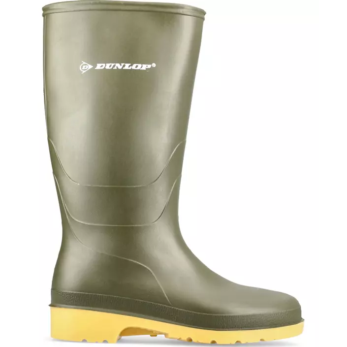 Dunlop Dull rubber boots for kids, Green, large image number 1