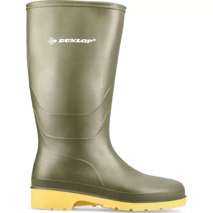 Dunlop Dull rubber boots for kids, Green, large image number 1