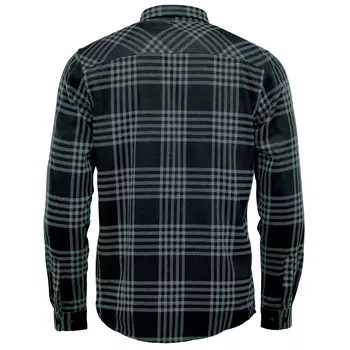 Stormtech Santa Fe flannelskjorte, Carbon heather/svart
