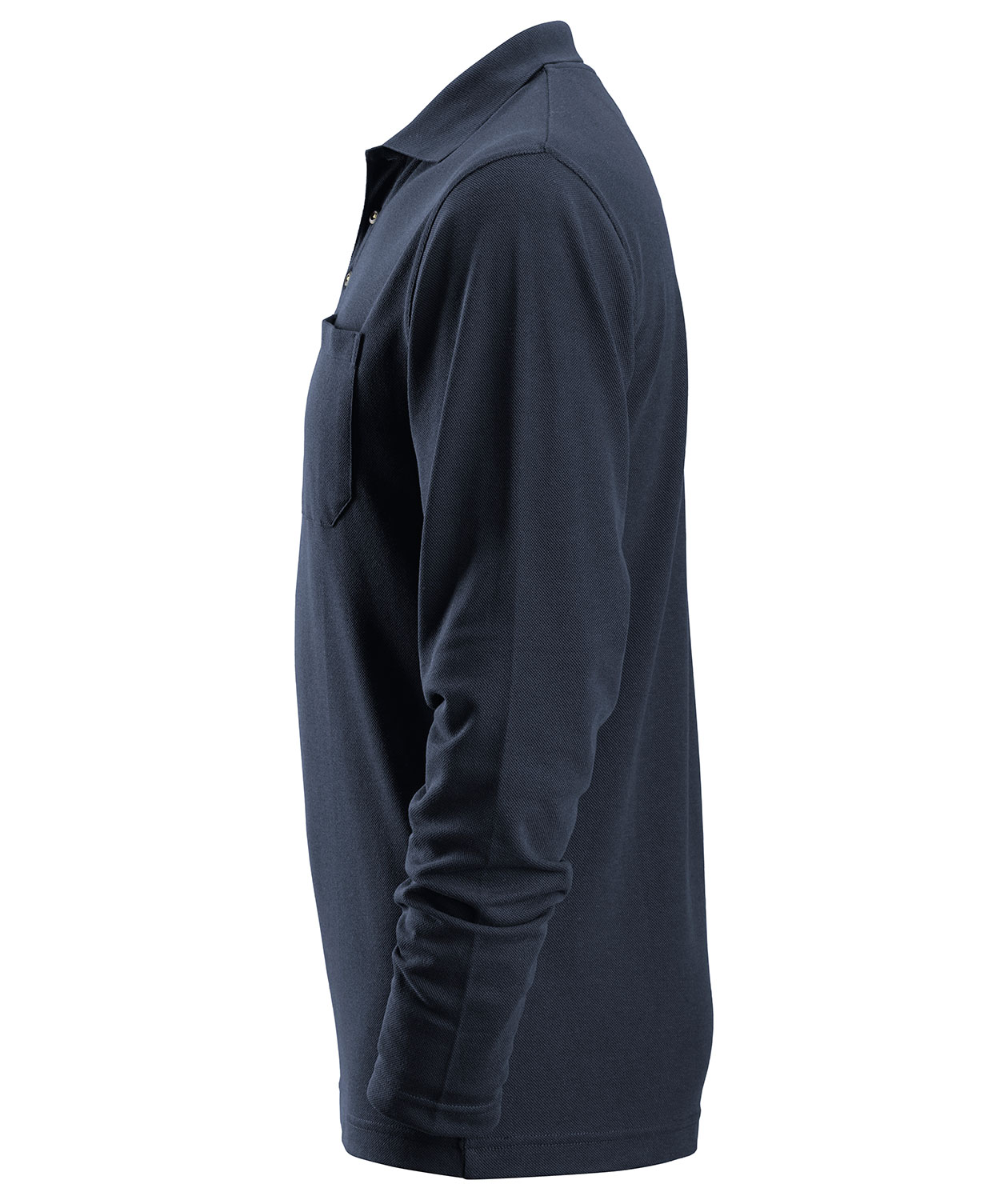 Snickers lang&aelig;rmet polo T-shirt 2608, Navy, large image number 2