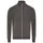 Clipper Saltum Strick Cardigan mit Hoher Kragen, Dark Khaki Melange, Dark Khaki Melange, swatch