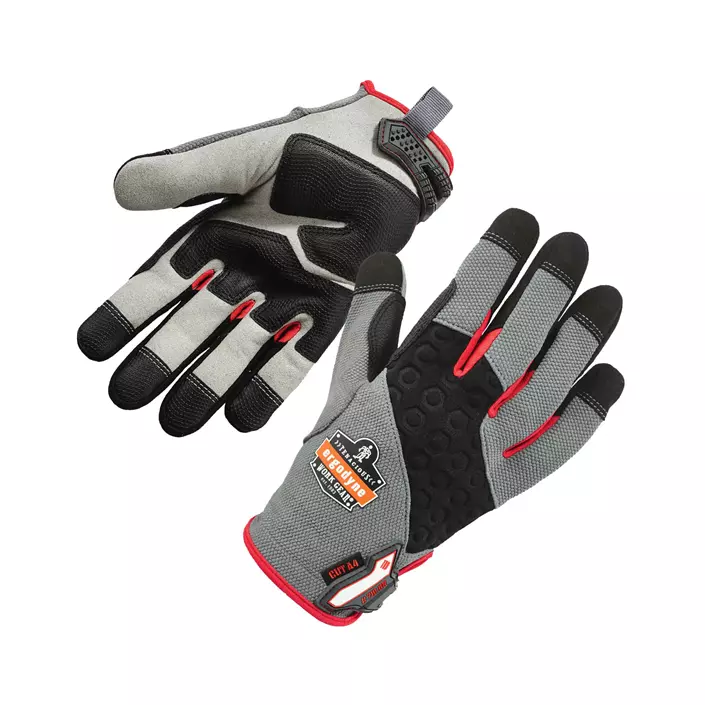 Ergodyne 710CR Heavy-Duty cut protection gloves Cut D, Grey/Black, large image number 2